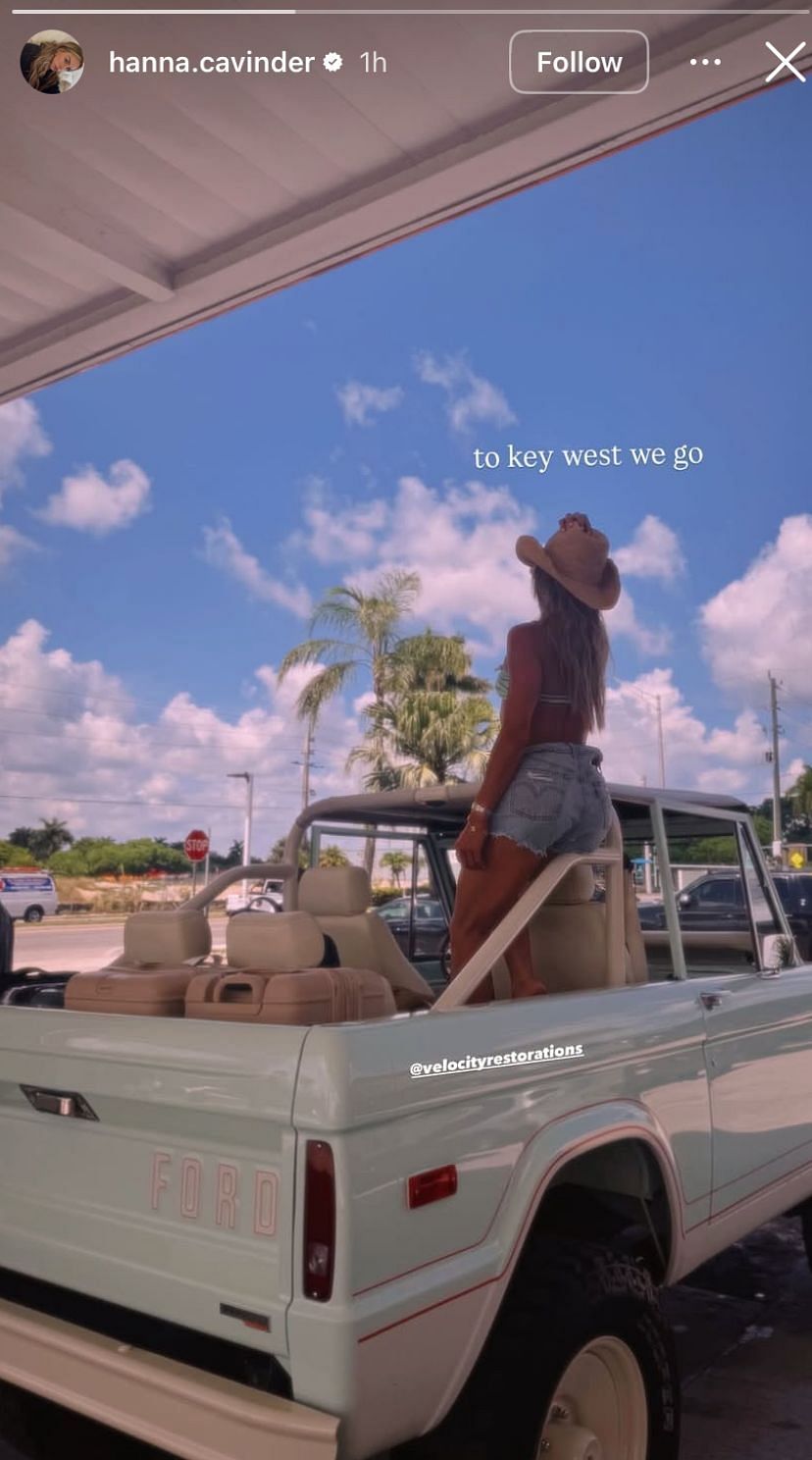 IN PIC: Ex-Miami stars Cavinder twins Hanna Cavinder & twin Haley Cavinder embark on an adventure to the “key west” - Image source: Instagram/hanna.cavinder
